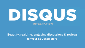 Disqus Integration: comments & reviews
