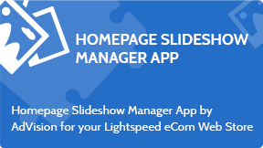 Homepage Slideshow Manager