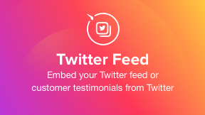 Twitter Feed widget